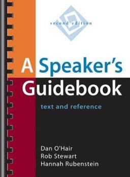 Speaker's Guidebook : Text and Reference 2nd 9780312404338 Front Cover