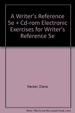 A Writer's Reference 5e and CD-ROM Electronic Exercises for Writer's Reference 5e