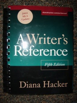 Writer's Reference 2003 MLA Update and CD-ROM Excerises