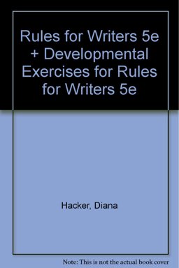 Rules for Writers and Development Excercises