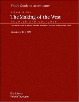 Study Guide to Accompany the Making of the West
