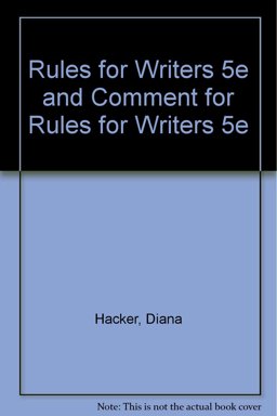 Rules for Writers and Comment for Rules for Writers