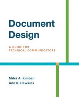 Document Design A Guide for Technical Communicators  9780312436995 Front Cover