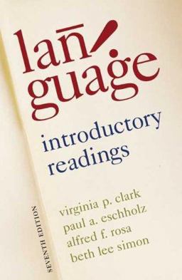 Language Introductory Readings 7th 9780312450182 Front Cover