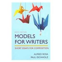 Models for Writers 9e and Sticks and Stones 5e