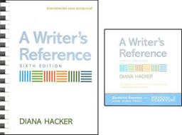 Writer's Reference 6e and Electronic Exercises