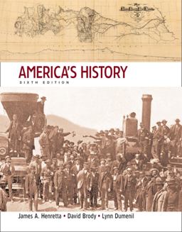 America's History, High School Binding 6th 9780312465483 Front Cover