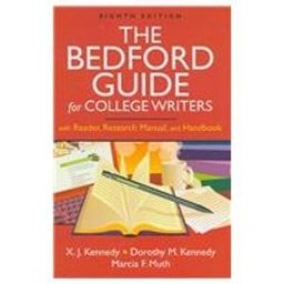 Bedford Guide for College Writers 8e 4-in-1 cloth and Comment for Bedford Guide for College Writers