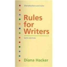 Rules for Writers 6e and Working with Sources