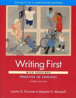 Writing First