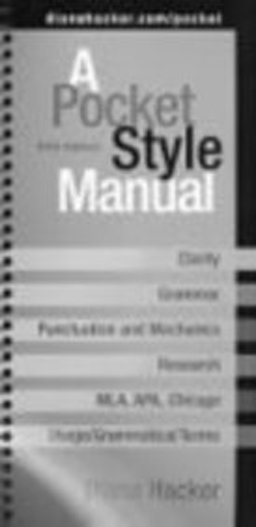 A Pocket Style Manual