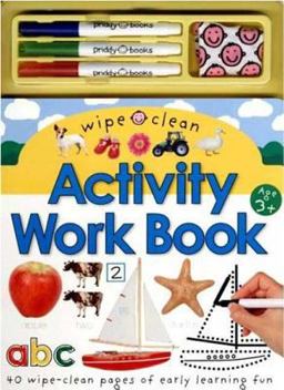 Wipe Clean Activity Work Book