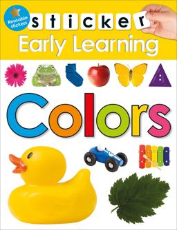 Sticker Early Learning: Colors