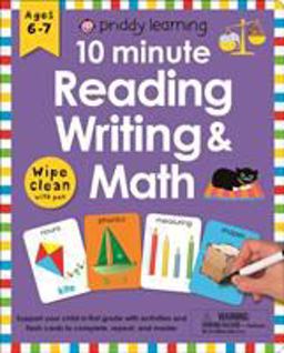 Wipe Clean Workbook: 10 Minute Reading, Writing, and Math (enclosed Spiral Binding)