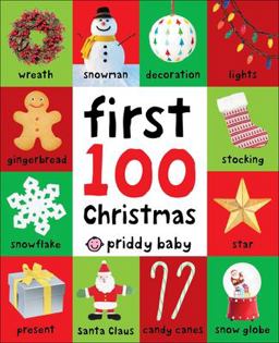 First 100 Christmas Words  9780312527686 Front Cover