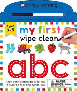 My First Wipe Clean: ABC