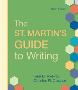 St. Martin's Guide to Writing
