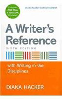 Writer's Reference 6e with Help for Writing in the Disciplines with 2009 MLA and APA Updates and Exercise CD-ROM