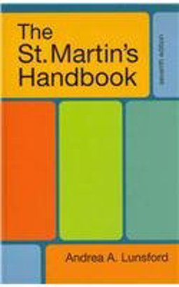 St. Martin's Handbook 7e cloth and E-Book