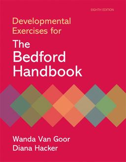 Developmental Exercises for the Bedford Handbook 8th 9780312566746 Front Cover