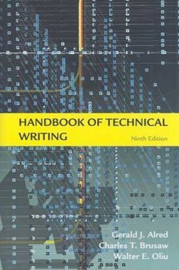 Handbook of Technical Writing