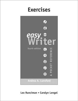 Exercises for EasyWriter