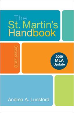 The St. Martin's Handbook 2009