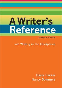 A Writer's Reference with Writing in the Disciplines