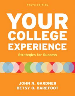 Your College Experience Strategies for Success 10th 9780312602543 Front Cover