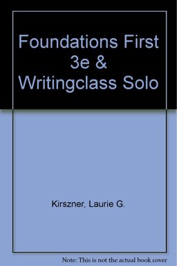 Foundations First 3e and WritingClass Solo