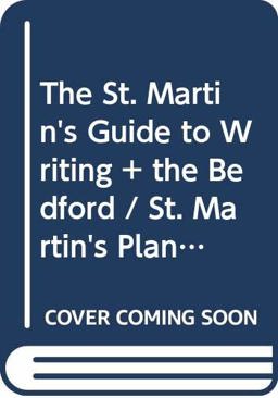 St. Martin's Guide to Writing 8e with 2009 MLA Update and Bedford St. Martin's Planner
