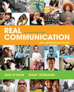 Real Communication An Introduction 2nd 9780312644208 Front Cover