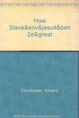 How Did American Slavery Begin? and Envisioning America and Jesuit Relations and Autobiography of Benjamin Franklin 2e and Great Awakening