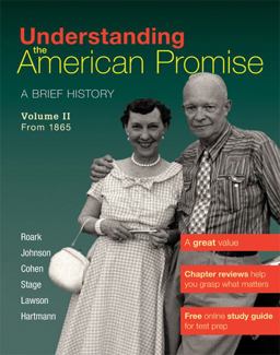 Understanding the American Promise A Brief History - From 1865  9780312645205 Front Cover