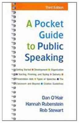 Pocket Guide to Public Speaking 3e and SpeechClass