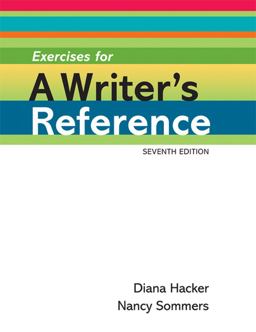 Exercises for a Writer's Reference Large Format