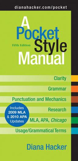 A Pocket Style Manual with 2009