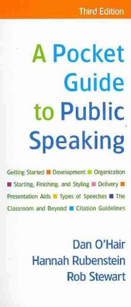 Pocket Guide to Public Speaking 3e and Essential Guide to Presentation Software