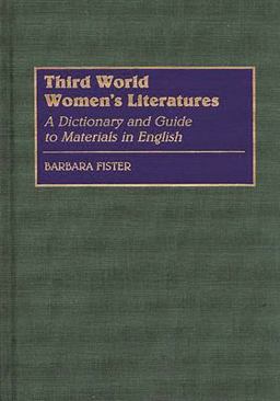 Third World Women's Literatures