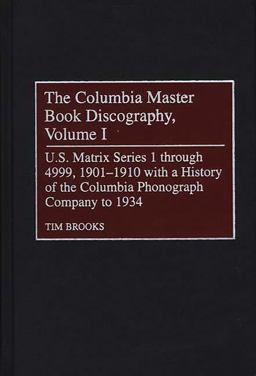 The Columbia Master Book Discography