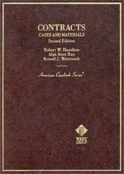 Cases and Materials on Contracts Cases and Materials on Contracts