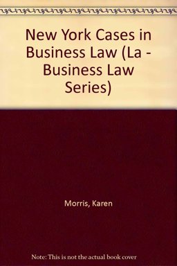 New York Cases in Business Law
