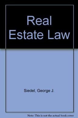 Real Estate Law 3rd 9780314012173 Front Cover