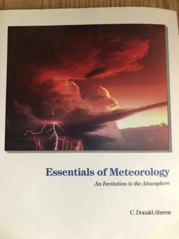 Essentials of Meteorology Essentials of Meteorology