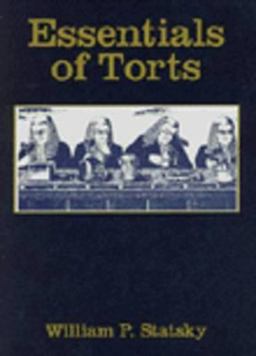 Essentials of Torts 1st 1993 9780314027917 Front Cover