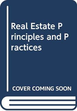Real Estate Princ and Practices  9780314028235 Front Cover