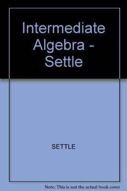 Intermediate Algebra