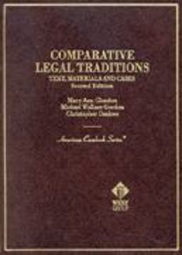 Comparative Legal Traditions Comparative Legal Traditions