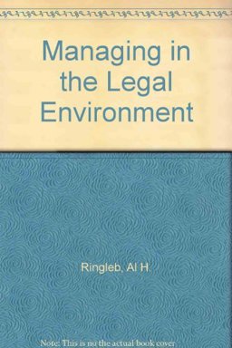 Managing in the Legal Environment