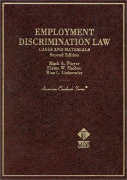 Cases and Materials on Employment Discrimination Law 2nd 9780314063939 Front Cover